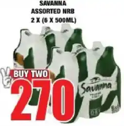 Boxer Liquors Savanna Assorted NRB offer