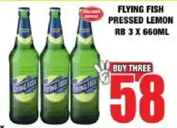 Boxer Liquors Flying Fish Pressed Lemon offer