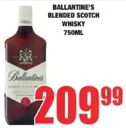 Boxer Liquors Ballantine's Blended Scotch Whisky offer