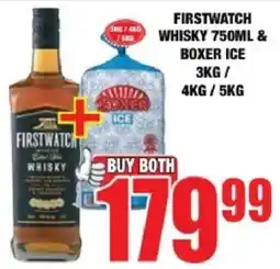 Boxer Liquors Firstwatch Whisky & Boxer Ice offer