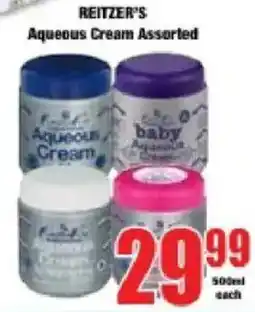 Boxer REITZER'S Aqueous Cream Assorted offer