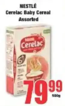 Boxer Nestlé Cerelac Baby Cereal Assorted offer