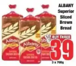 Boxer Albany Superior Sliced Brown Bread offer