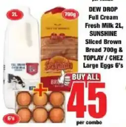 Boxer DEW DROP Full Cream Fresh Milk offer