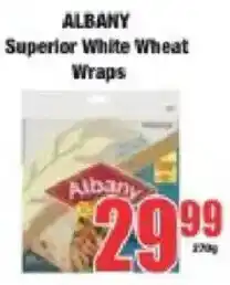 Boxer Albany Superior White Wheat Wraps offer
