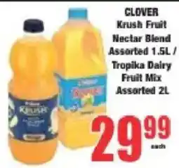 Boxer Clover Krush Fruit Nectar Blend Assorted offer