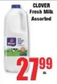 Boxer CLOVER Fresh Milk Assorted offer
