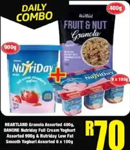 Boxer HEARTLAND Granola Assorted offer