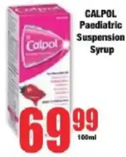 Boxer CALPOL Paediatric Suspension Syrup offer