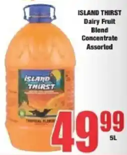 Boxer ISLAND THIRST Dairy Fruit Blend Concentrate Assorted offer