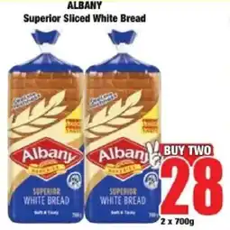 Boxer ALBANY Superior Sliced White Bread offer