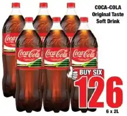 Boxer Coca-Cola Original Taste Soft Drink offer