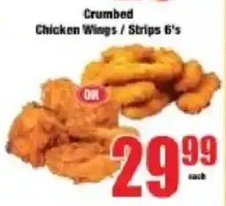 Boxer Crumbed Chicken Wings / Strips offer
