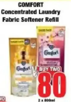 Boxer Comfort Concentrated Laundry Fabric Softener Refill offer