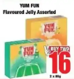 Boxer YUM FUN Flavoured Jelly Assorted offer