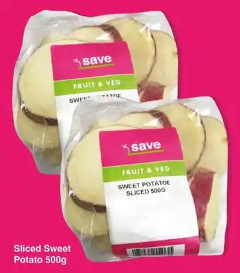 Sliced Sweet Potato
