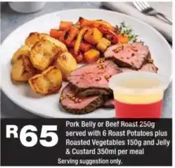OK urban Pork Belly or Beef Roast offer