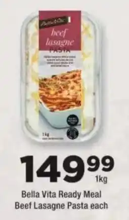 OK urban Bella Vita Ready Meal Beef Lasagne Pasta offer