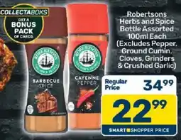 Pick n Pay Robertsons Herbs and Spice Bottle Assorted offer