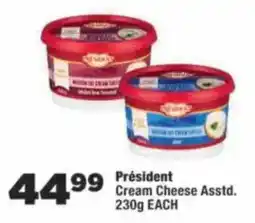OK Foods Président Cream Cheese Assorted offer