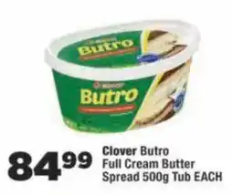OK Foods Clover Butro Full Cream Butter Spread offer