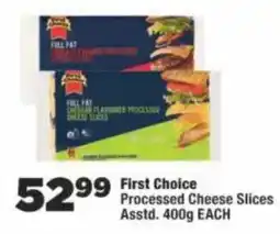 OK Foods First Choice Processed Cheese Slices offer