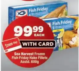 OK Foods Sea Harvest Frozen Fish Friday Hake Fillets offer