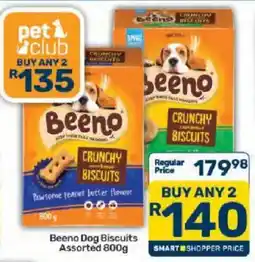 Pick n Pay Beeno Dog Biscuits Assorted offer