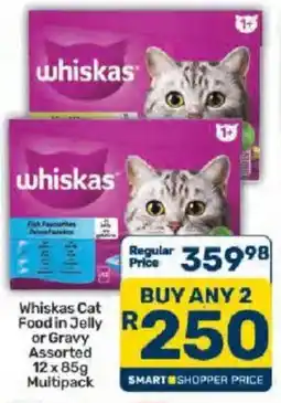 Pick n Pay Whiskas Cat Food Assorted offer