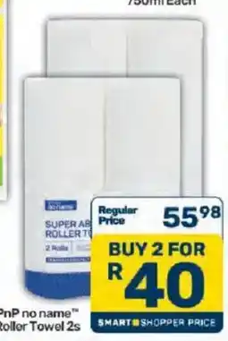Pick n Pay PnP no name Roller Towel offer