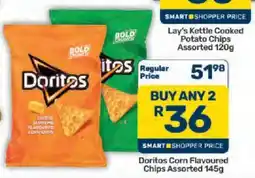 Pick n Pay Doritos Corn Flavoured Chips Assorted offer