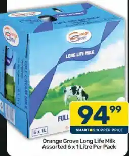 Pick n Pay Orange Grove Long Life Milk Assorted offer