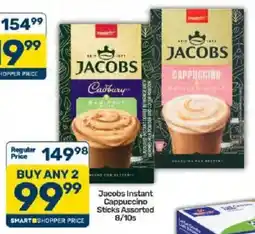 Pick n Pay Jacobs Instant Cappuccino Sticks Assorted offer
