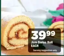 OK Foods Jam Swiss Roll offer