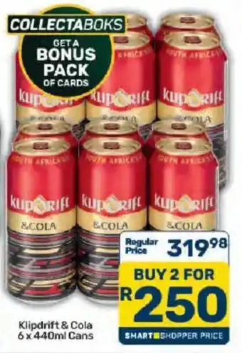Klipdrift & Cola