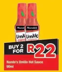 OK Grocer Nando's Umlilo Hot Sauce offer