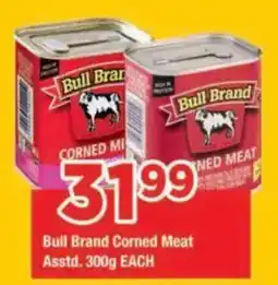 OK Grocer Bull Brand Corned Meat offer