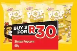 OK Grocer Simba Popcorn offer