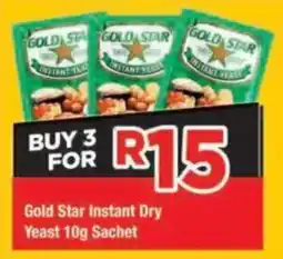 OK Grocer Gold Star Instant Dry Yeast offer