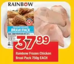 OK Grocer Rainbow Frozen Chicken Braai Pack offer