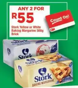 OK Grocer Stork Baking Margarine offer