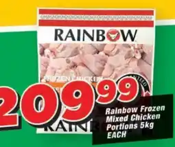 OK Grocer Rainbow Frozen Mixed Chicken Portions offer