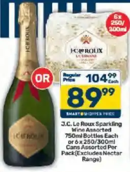 Pick n Pay Liquor J.C. Le Roux Sparkling Wine Assorted offer