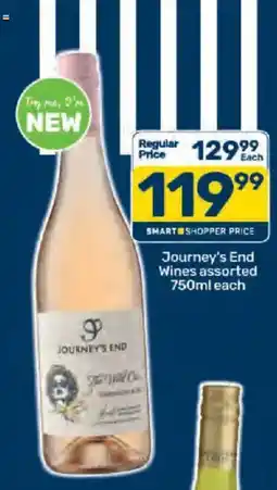 Pick n Pay Liquor Journey's End Wines Assorted offer