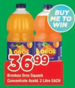 OK Grocer Brookes Oros Squash Concentrate offer