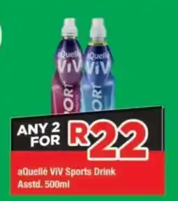 OK Grocer aQuellé ViV Sports Drink offer
