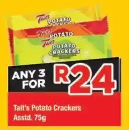 OK Grocer Tait's Potato Crackers offer