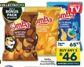 Simba Potato Chips Assorted