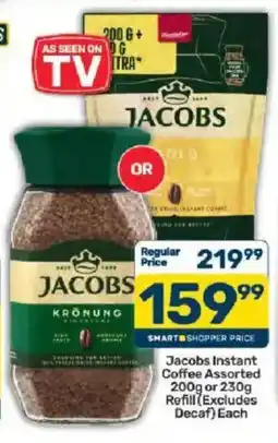 Pick n Pay Jacobs Instant Coffee Assorted offer