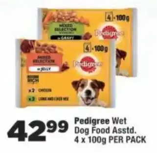 Pedigree Wet Dog Food Assorted